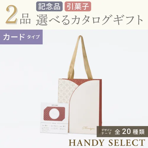 【ハンディセレクト】 ２品 4,200円コース・カードタイプ