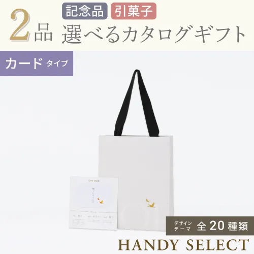 【ハンディセレクト】 ２品 4,700円コース・カードタイプ