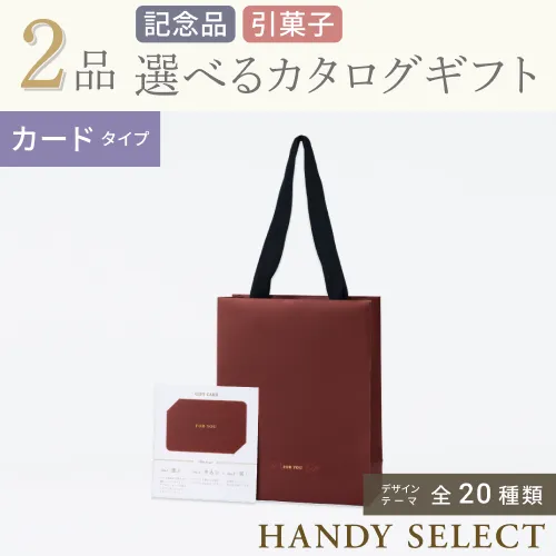 【ハンディセレクト】 ２品 11,700円コース・カードタイプ