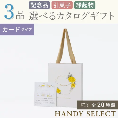 【ハンディセレクト】 ３品 6,200円コース・カードタイプ
