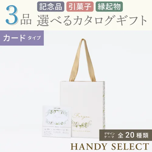 【ハンディセレクト】 ３品 6,700円コース・カードタイプ