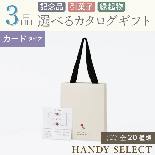 【ハンディセレクト】 ３品 52,700円コース・カードタイプ
