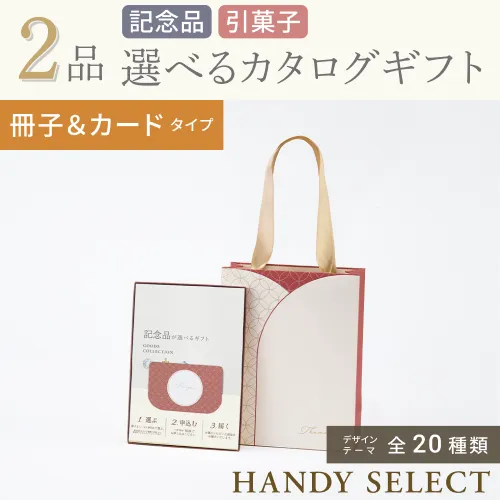 【ハンディセレクト】 ２品 4,300円コース・冊子＆カードタイプ