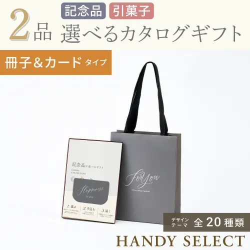 【ハンディセレクト】 ２品 31,800円コース・冊子＆カードタイプ
