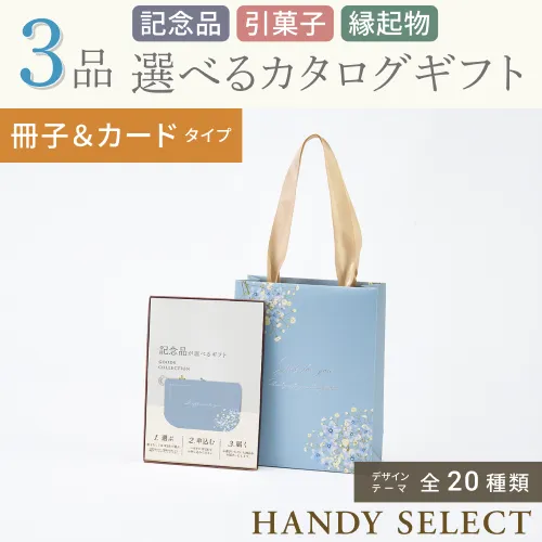 【ハンディセレクト】 ３品 5,300円コース・冊子＆カードタイプ