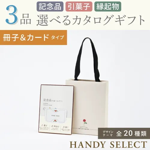 【ハンディセレクト】 ３品 52,800円コース・冊子＆カードタイプ