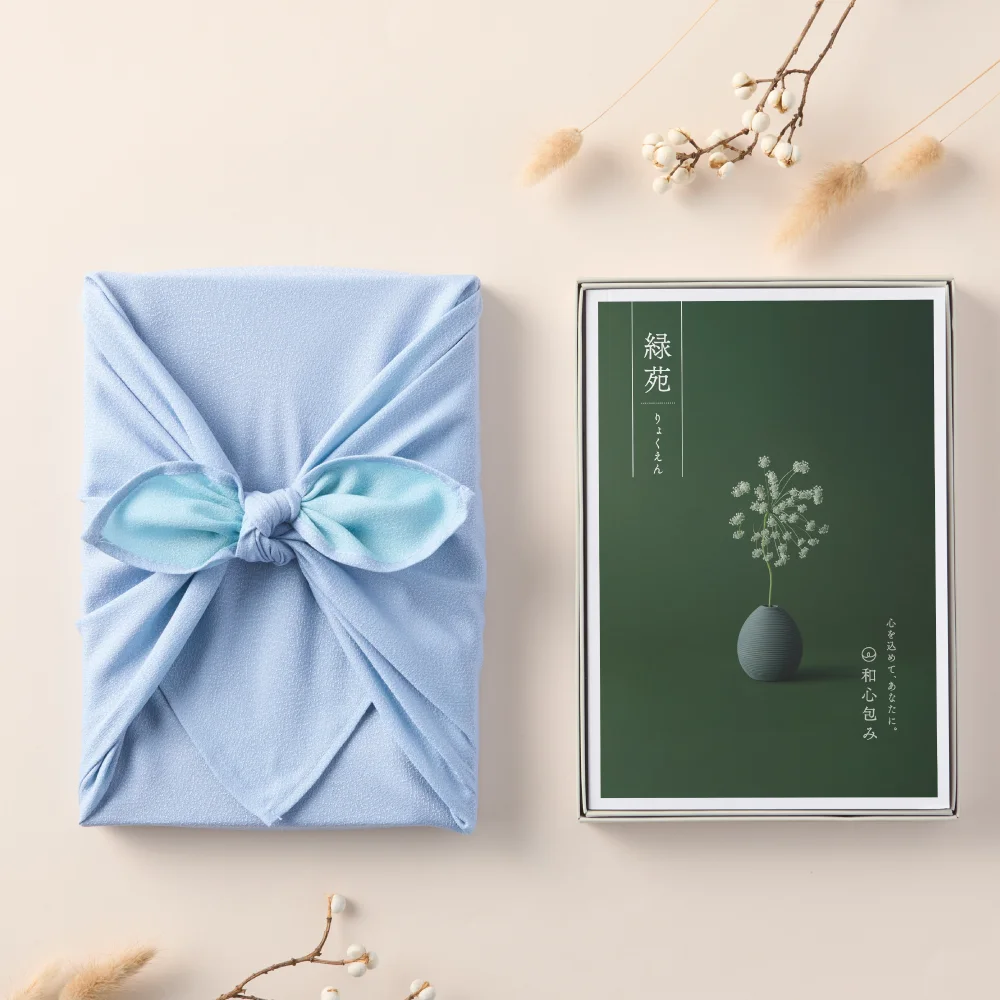 【和心包み】 りょくえん 水色