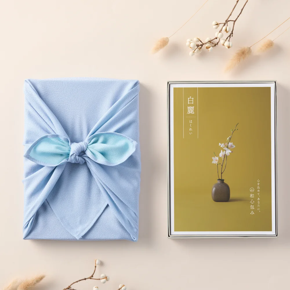 【和心包み】 はくれい 水色