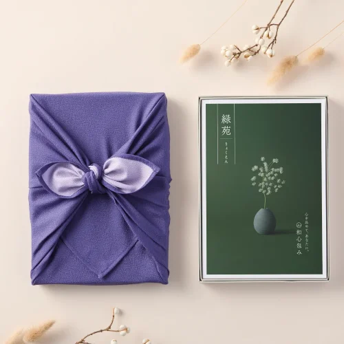 【和心包み】 りょくえん 紫